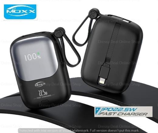 698bb528abf8e1770763560.jpeg Moxx Mp-02 PD Power Bank 22.5 Watt 10000Mah with Display - Image 1