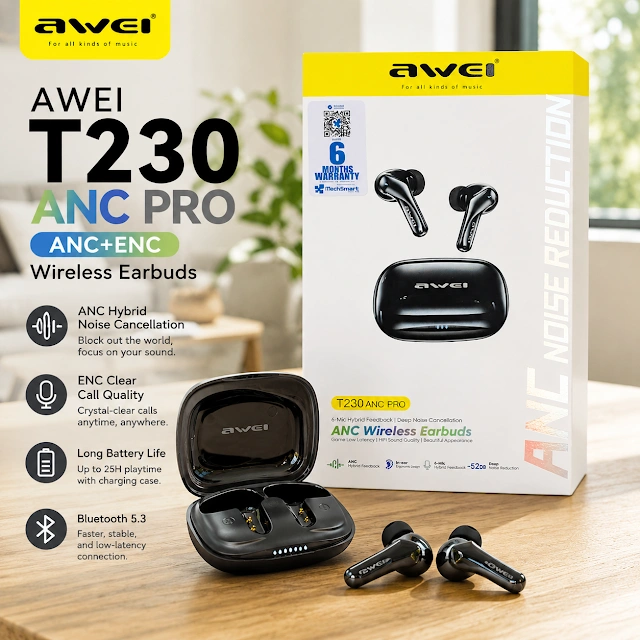 Awei T230 ANC Pro