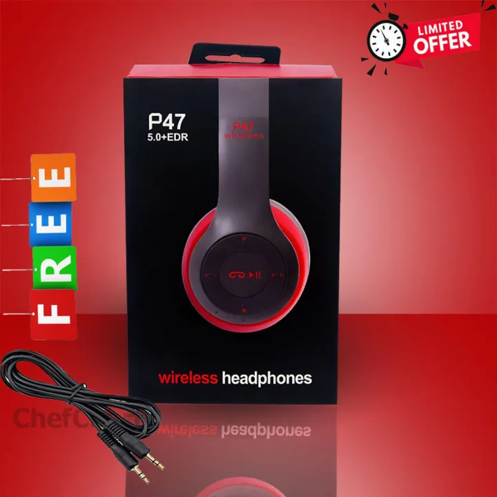 ewRY2dLV1qB9aySurqIYCzBurmEl0Gi7nABdtD3f P47 Bluetooth Headphone - Image 1