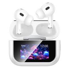Ltya3TXwa5rCCeBiViZp1JfsRobV3eRnqt2Xt0ut Hoco EW79 Bright ANC Touch Screen Bluetooth Earbuds – White - Image 1