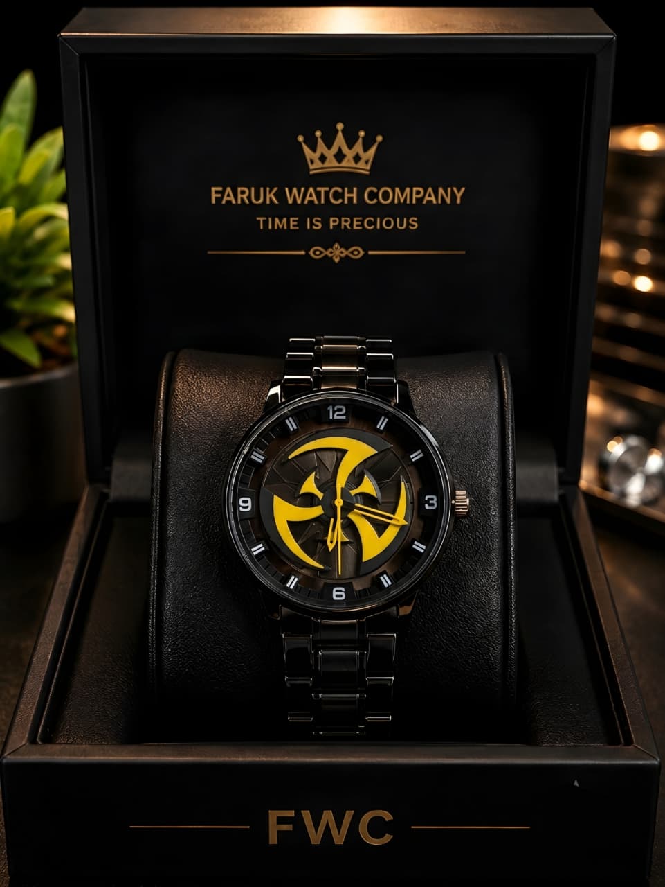 MZlNPBoFwVJmrXn58HiSSIClNcyhSYD4FbTxaM03 Enemy Watch – CD Lock Premium Men’s Watch - Image 1