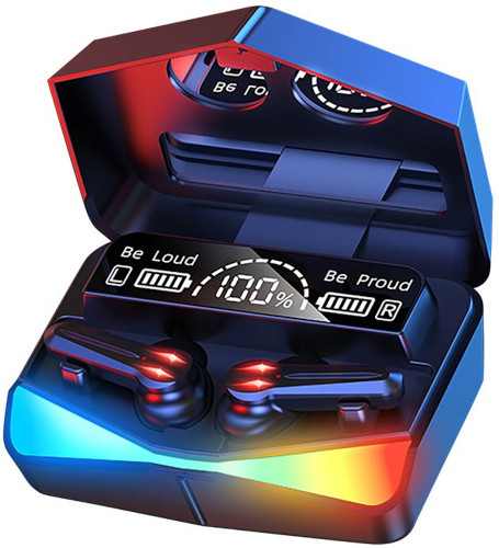 R2umYcx6stvQPlGR5BYfKslPVf2ieQD7wczRI1qI TWS Wireless Earphone M28 Bluetooth Gaming Ear-buds 5.1 - Image 1