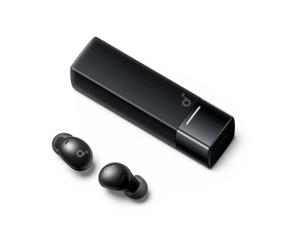 bh7Q75Op08Oc5JV2smWamFlMjWO0usSejo6xFblJ-1 Anker Soundcore A30i Lipstick-Shaped Smart Noise Cancelling Earbuds – Black - Image 1